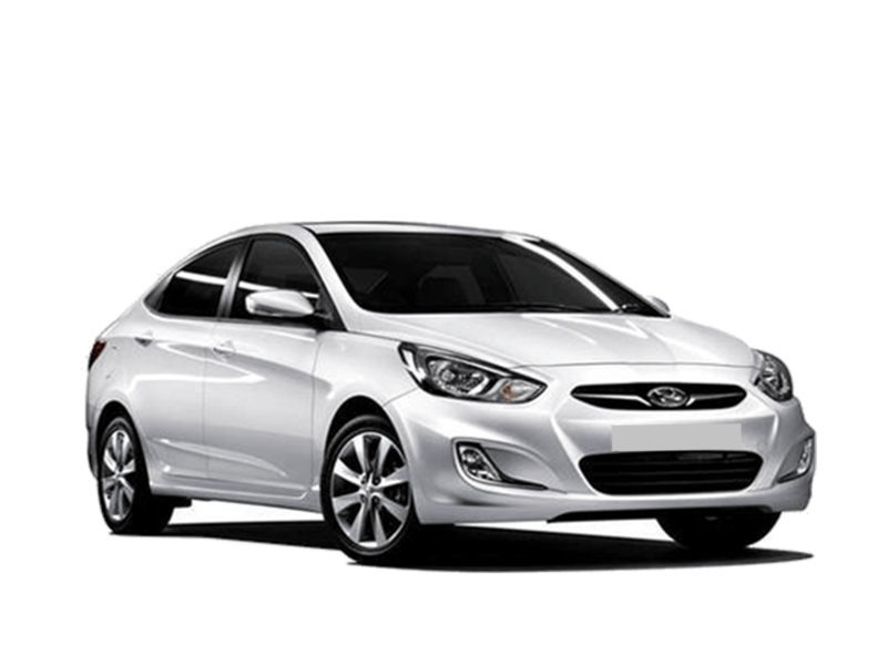 HYUNDAI ACCENT BLUE